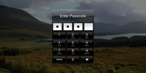 iphone parola pass code