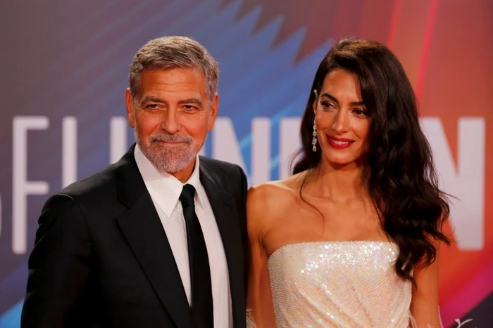 Amal şi George Clooney. Foto: Profimedia