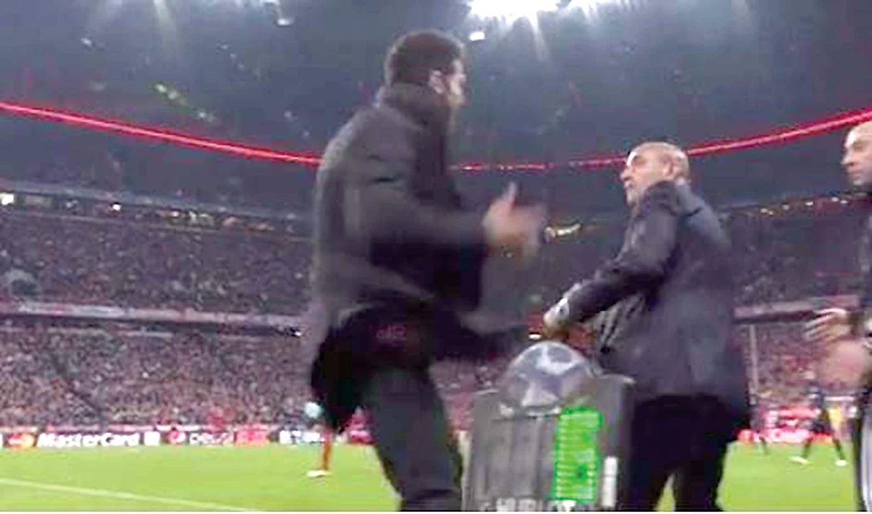 Simeone şi-a bruscat un colaborator...