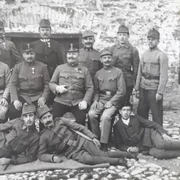 Soldati pe front in Primul Razboi MOndial FOTO Arhivele Naţionale Bistriţa-Năsăud