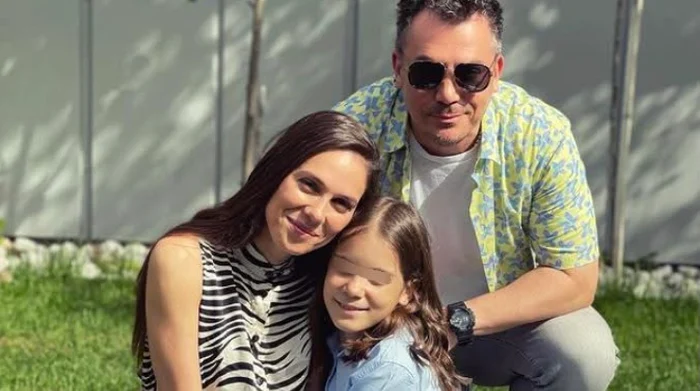 Irina, Răzvan Fodor și fiica lor, Diana foto: Instagram