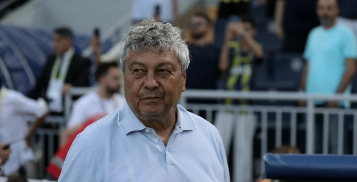 Mircea Lucescu, mulțumit de meciul din Giulești. Foto Getty images