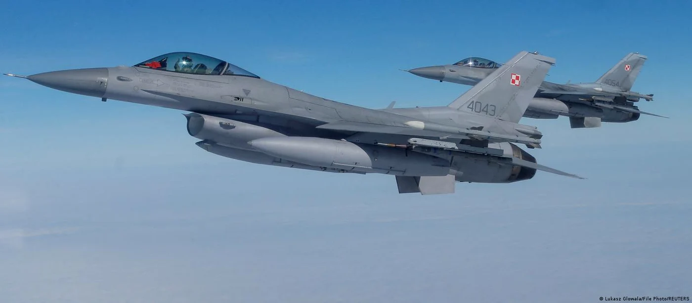 Avioane F-16 poloneze lângă baza aeriană Malbork. În curând în drum spre Ucraina?