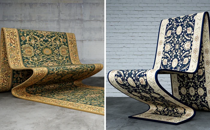 Covoarele se transformă ca prin magie în obiecte de mobilierFoto: Photoland/Wenn