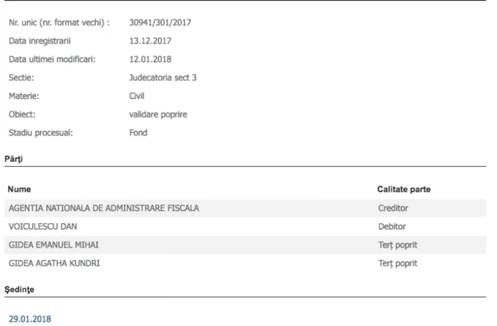 mihai gadea poprire conturi anaf 