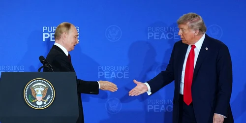 Vladimir Putin și Donald Trump în Alaska FOTO Profimedia