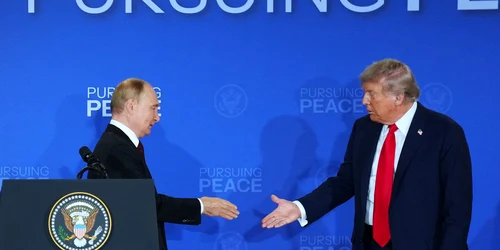 Vladimir Putin și Donald Trump în Alaska FOTO Profimedia