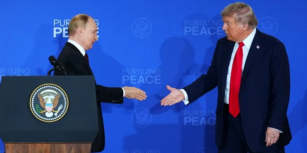 Vladimir Putin și Donald Trump în Alaska FOTO Profimedia