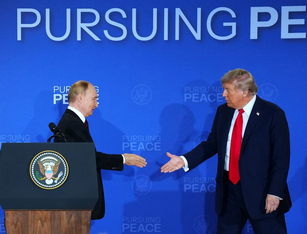 Vladimir Putin și Donald Trump în Alaska FOTO Profimedia