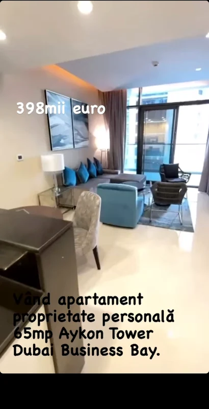 Imagini din apartamentul din Dubai deținut de Bianca / foto: captură InstaStory 