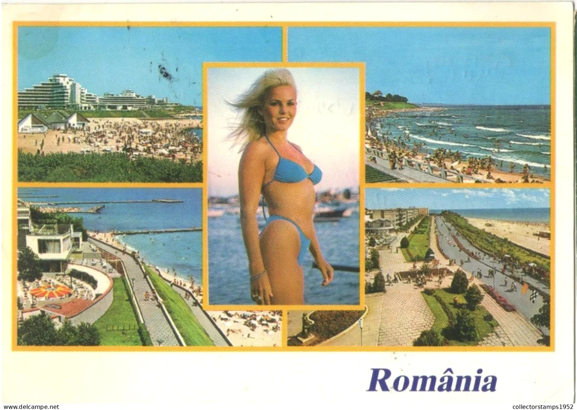 Litoralul românesc la Marea Neagră  Sursa ilustrate din anii 70 si 80 Delcampe (6) jpg