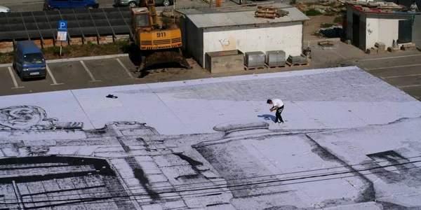 Acesta este desenul realizat de Dragoş Brumăraş 