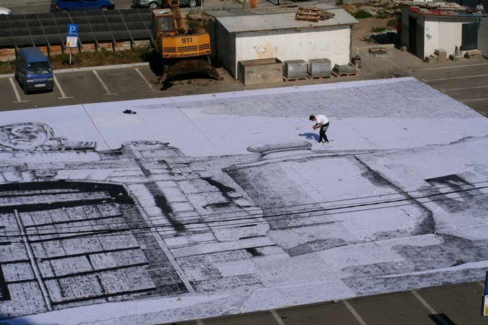Acesta este desenul realizat de Dragoş Brumăraş