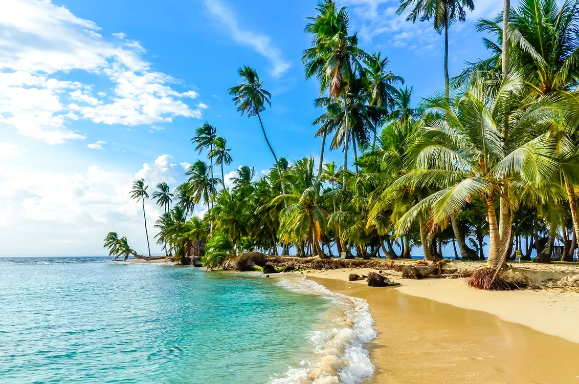 Insula San Blas Panama în Marea Caraibelor Shutterstock