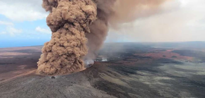 Vulcanul Kilauea a erupt joi FOTO EPA-EFE