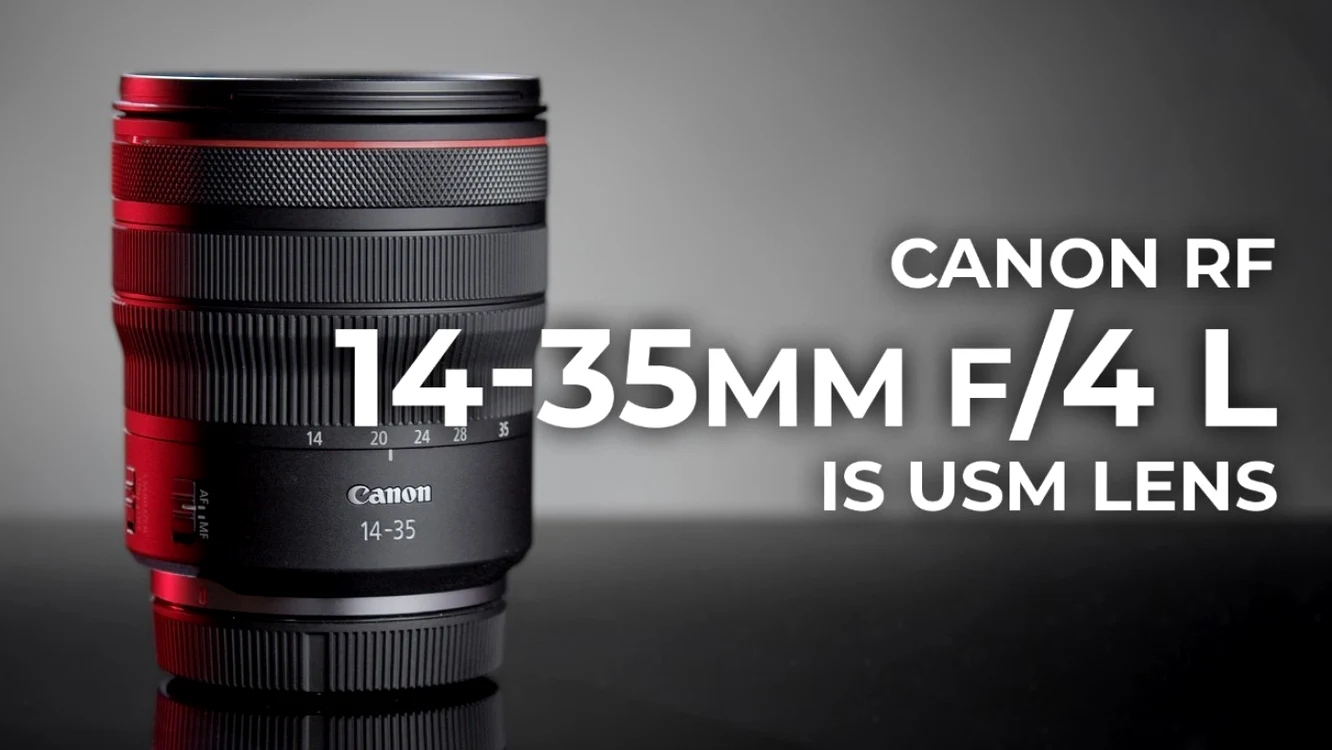 Obiectiv Canon RF 14-35mm F4L IS USM.