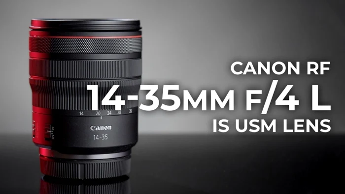 Obiectiv Canon RF 14-35mm F4L IS USM.
