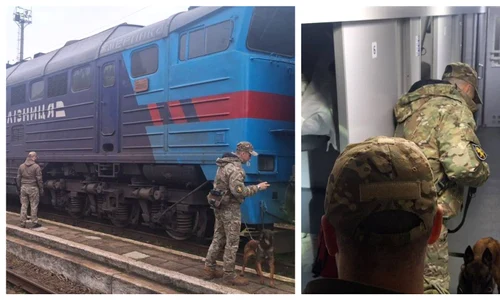 Alertă cu bombă la trenul București–Kiev FOTO Facebook / Poliția R. Moldova