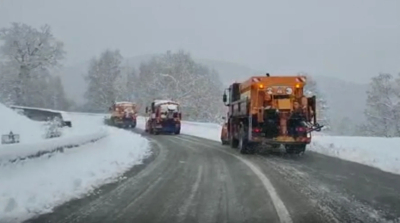 Transalpina a fost deszăpezită                                                                                      Foto: DRDP Craiova