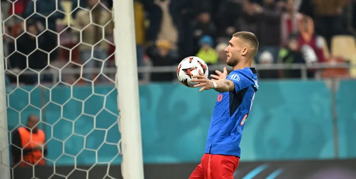 Daniel Bîrligea, gol fatastic în Europa League. Foto Facebook