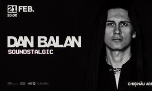 Dan Bălan pregătește “Soundstalgic” la Chișinău Arena, pe 21 februarie