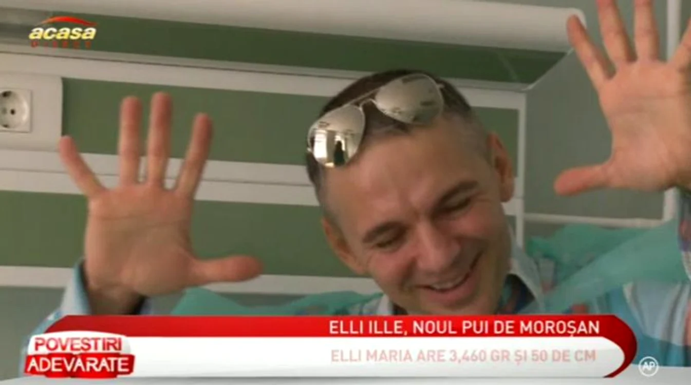Radu Ille a devenit pentru a doua oară tătic