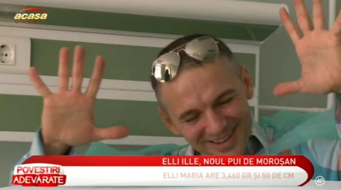 Radu Ille a devenit pentru a doua oară tătic