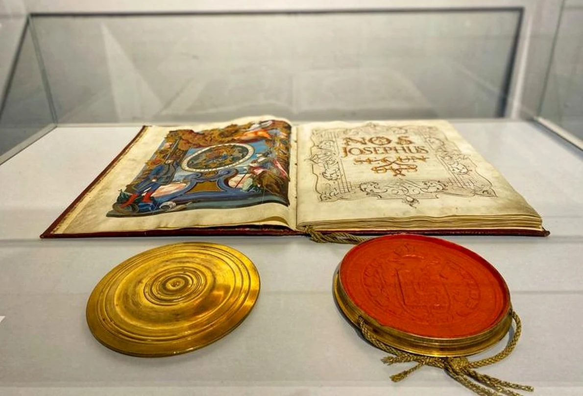 Prin Diploma din 21 decembrie 1781, emisă de împăratul Iosif al II-lea, Timișoara dobândea statutul privilegiat de „Oraș liber regesc” (foto:  Muzeul Național al Banatului)