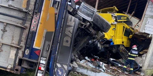 Accident rutier produs în comuna Filipești, județul Bacău. FOTO: Ziarul de Bacău.