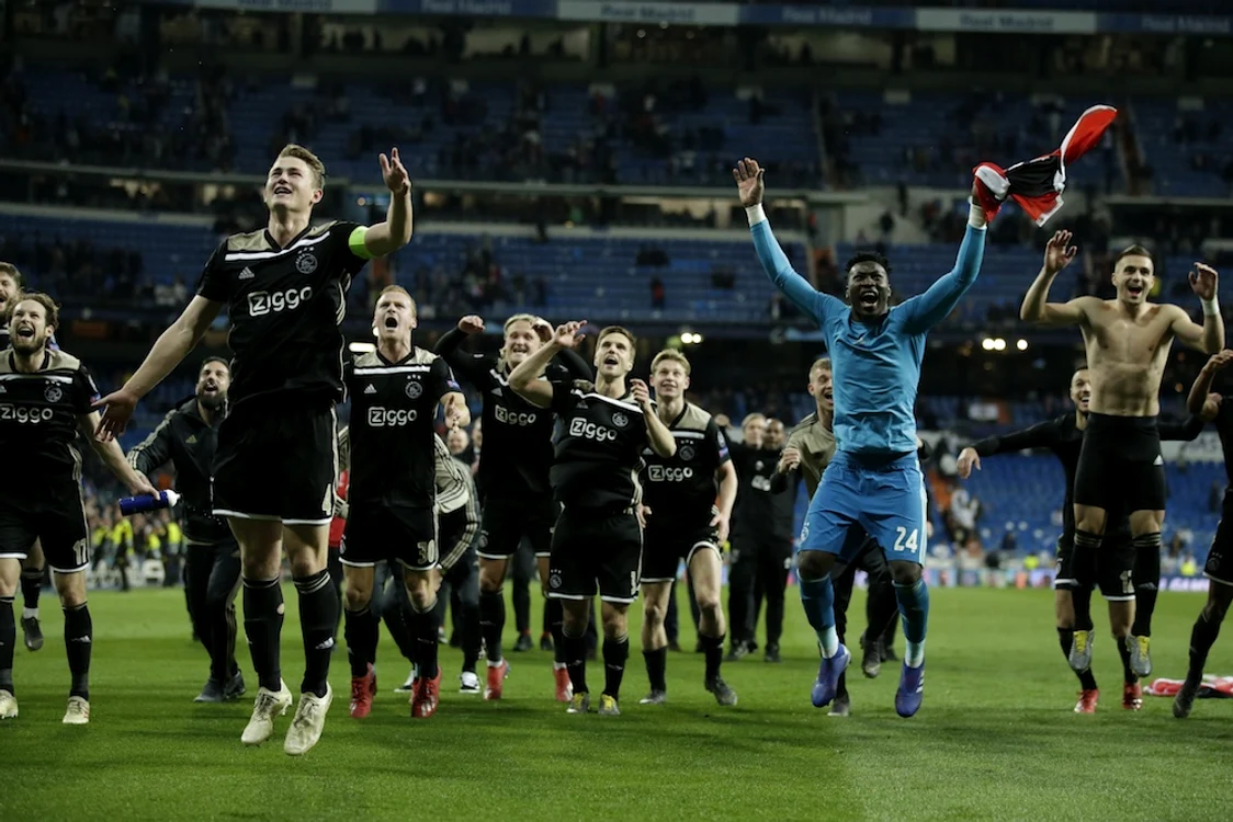 
    Jucătorii lui Ajax, după meciul de poveste de la Madrid  
