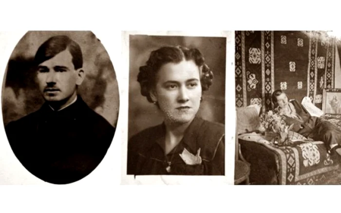 Străbunicul Constantin Manoilescu, bunica Cecilia, străbunica Aneta FOTO Ramona Ursu