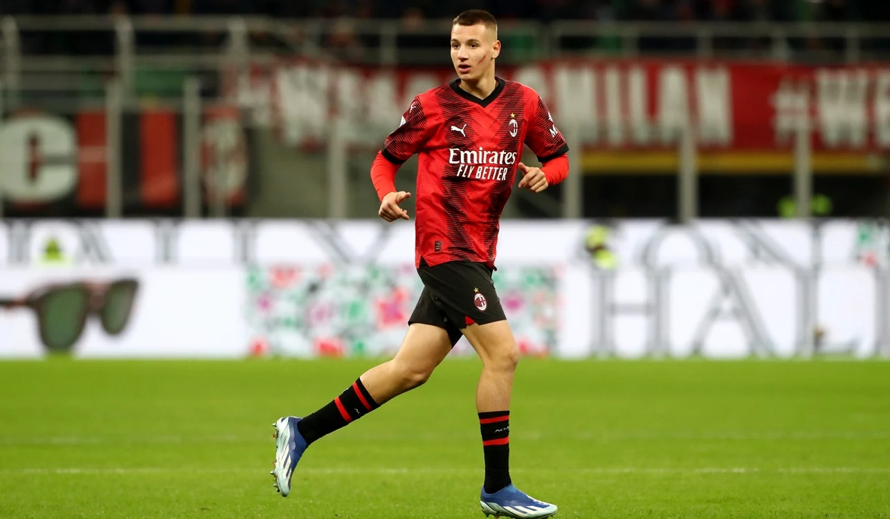 Francesco Camarda, cel mai tânăr jucător din Serie A (FOTO: Getty Images)