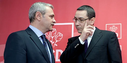 Liviu Dragnea Victor Ponta FOTO Mediafax