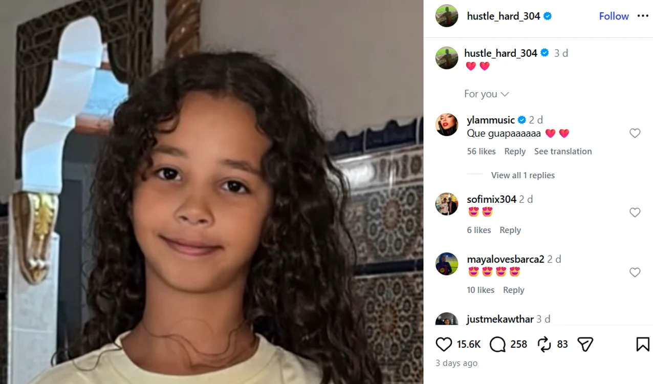 Baara, sora lui Lamine  Foto/Instagram @hustle_hard_304