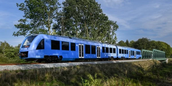 primul tren pe hidrogen alstom foto David Hecker/EPA