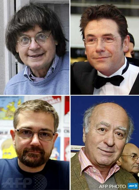 Caricaturistii Ucisi FOTO AFP/Twitter