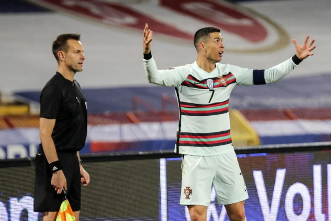Cristiano Ronaldo, plin de nerviFOTO: EPA