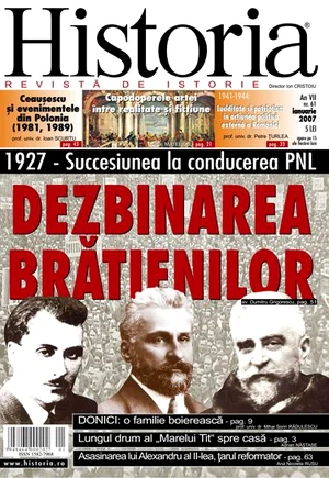 historia ro HISTORIA, Nr  61, ianuarie 2007 jpeg