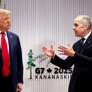 Trump și Mark Carney FOto Captură Video jpg