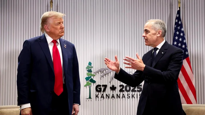 Donald Trump și Mark Carney Foto: Captură Video