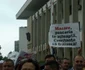 Protest în faţa Primăriei Constanţa