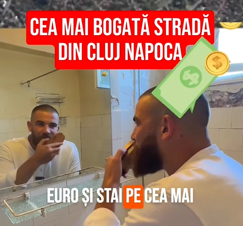 Apartamentul „vintage” de pe „cea mai bogată stradă” din Cluj-Napoca. FOTO: Márkos-Lukáts Mózes