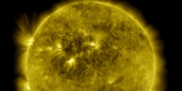 Activitatea solara surprinsa de satelitul SDO Captura YouTube/ NASA