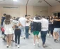 Tineri străini participanți la un Youth Exchange Erasmus în Cipru dansând Basarabeanca Foto Geanina Oprea pg