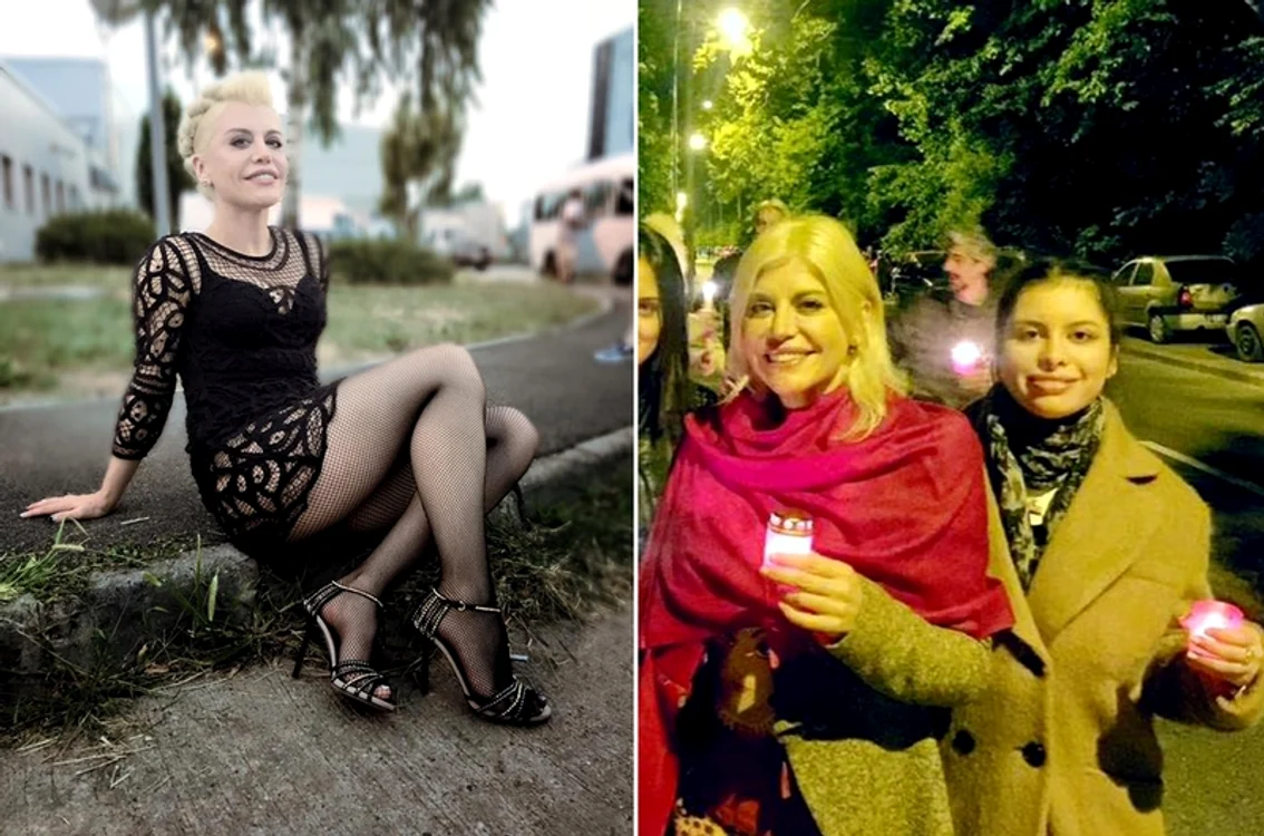 Loredana Groza (45 de ani) a mers la Înviere cu fiica ei, Elena