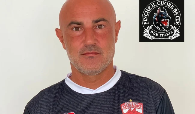 Maccarone, în tricoul lui Dinamo. Foto DDB Italia