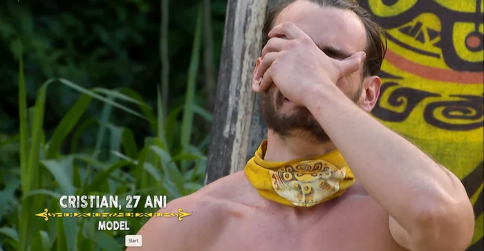 Cristian, un model cu un suflet sensibil foto: Pro Tv
