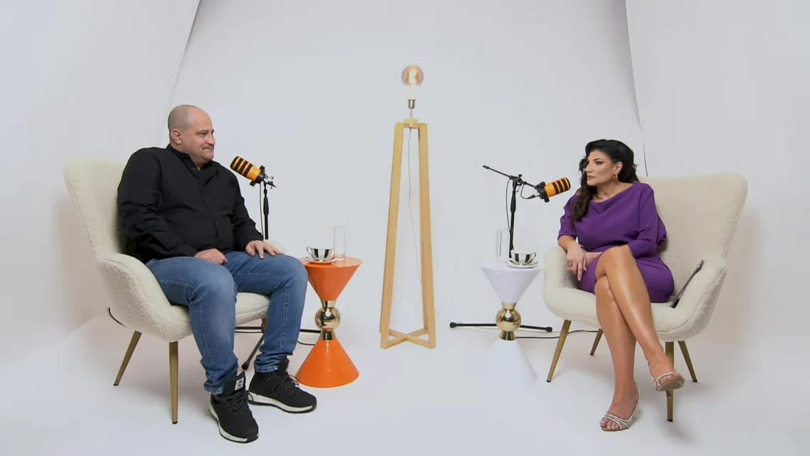 Șerban Huidu la podcastul „Tabu” by Ioana Ginghină. FOTO: captură de ecran