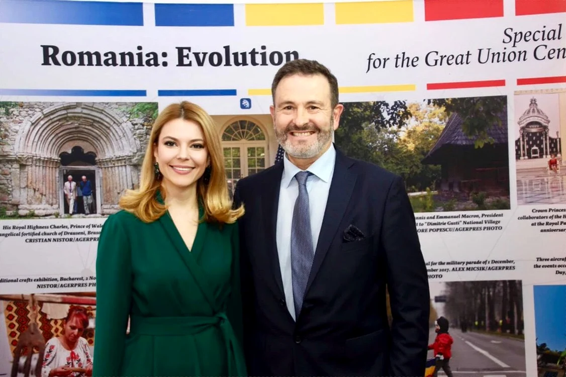 Ambasadoarea Ioana Bivolaru, la un eveniment pentru promovarea României 