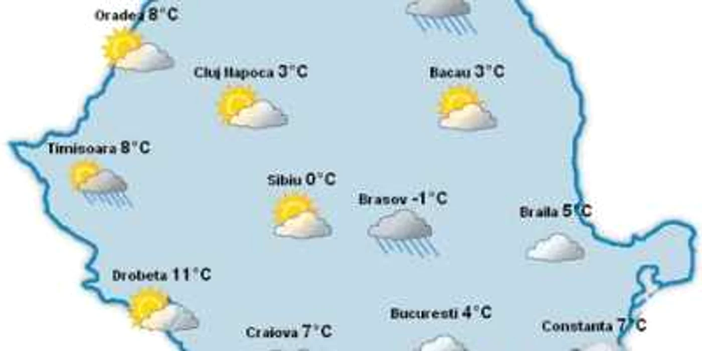 Vom avea parte de vreme caldă